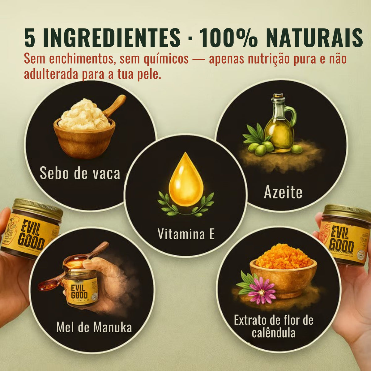 Bella™ Bálsamo Hidratante de Talo e Mel