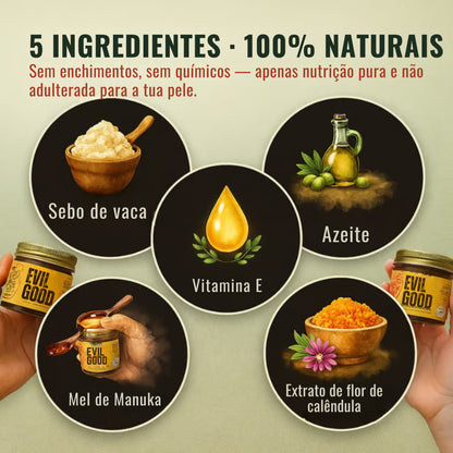Bella™ Bálsamo Hidratante de Talo e Mel